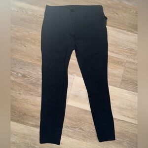 Ann Taylor Navy Crop Ponte Knit Leggings (4P / S)